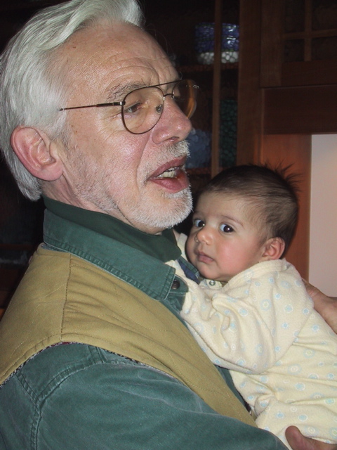 With Grandpa Kim 3