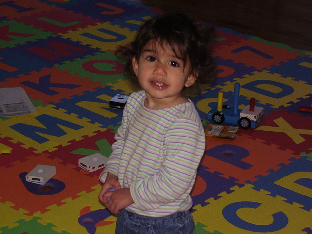 Sheela in playroom
