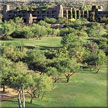 View looking north from golf course towards the Loews Ventana Canyon Resort.  Image provided by the Loews Ventana Canyon Resort.