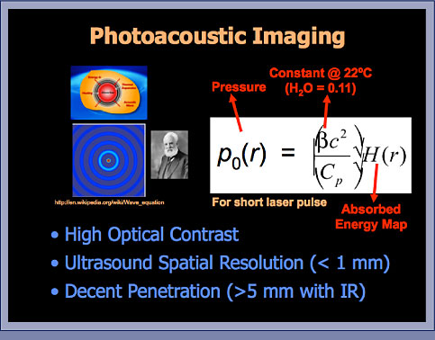 Photoacoustic Imaging: Slide 1